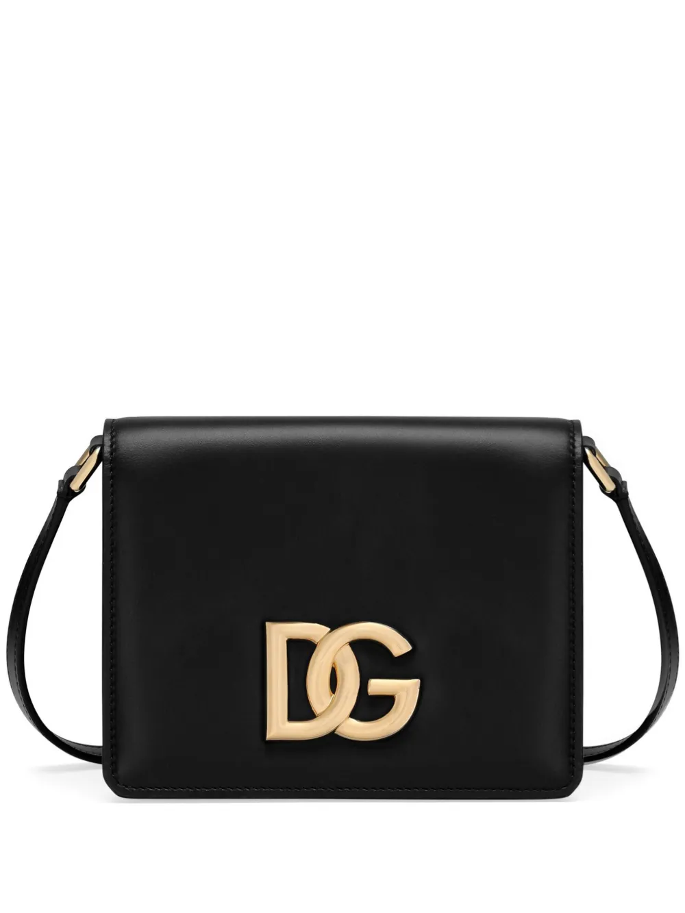

Сумка через плечо с логотипом DOLCE & GABBANA, черный