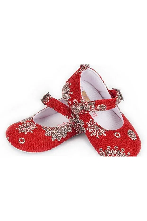Детские пинетки для новорожденных с графическим принтом Baby Pattini, Red