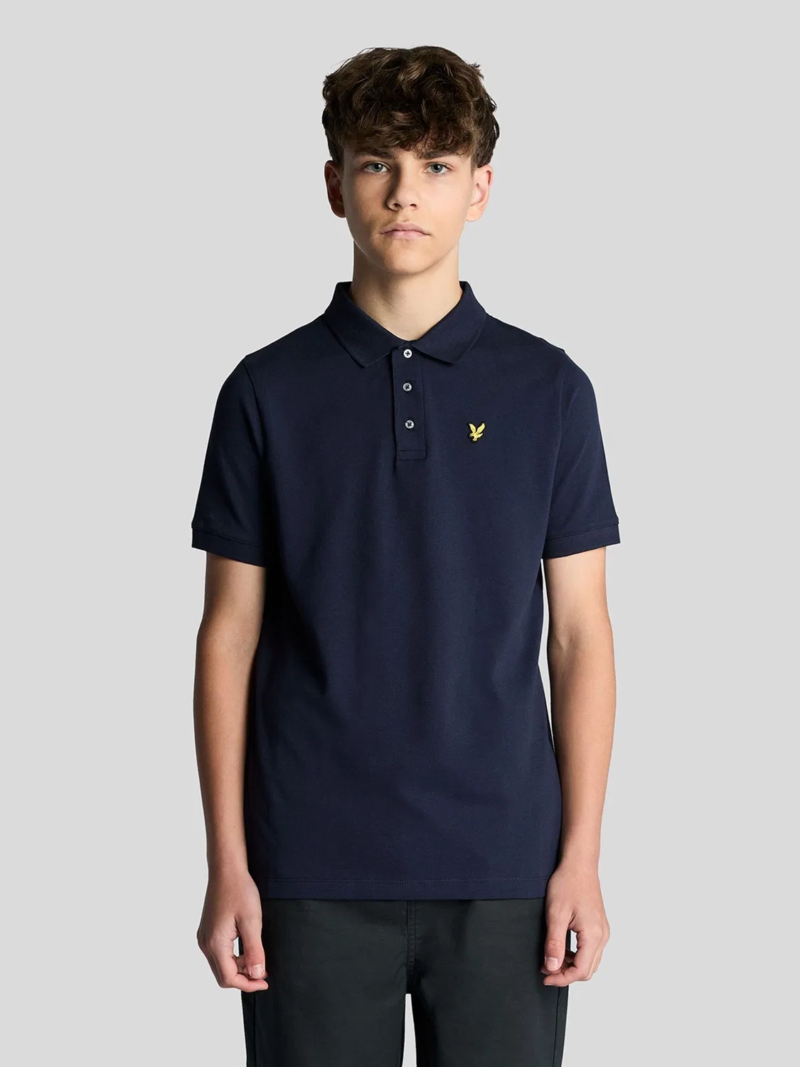 Поло Lyle & Scott Navy Blue