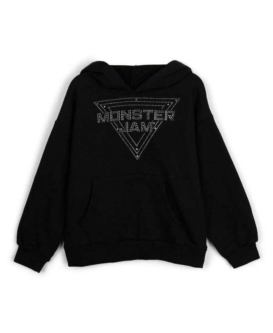 Худи с принтом Monster Jam Monster Jam, Jet Black