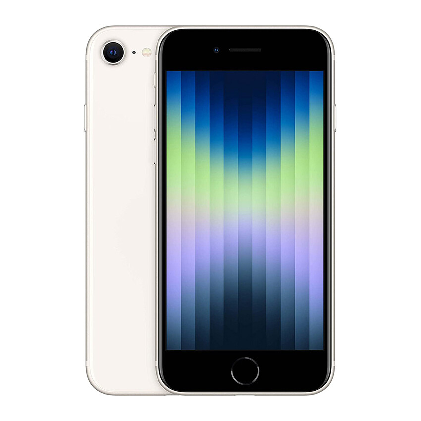 

Смартфон Apple iPhone SE (2022) 64 Гб, Starlight, Белый, Смартфон Apple iPhone SE (2022) 64 Гб, Starlight