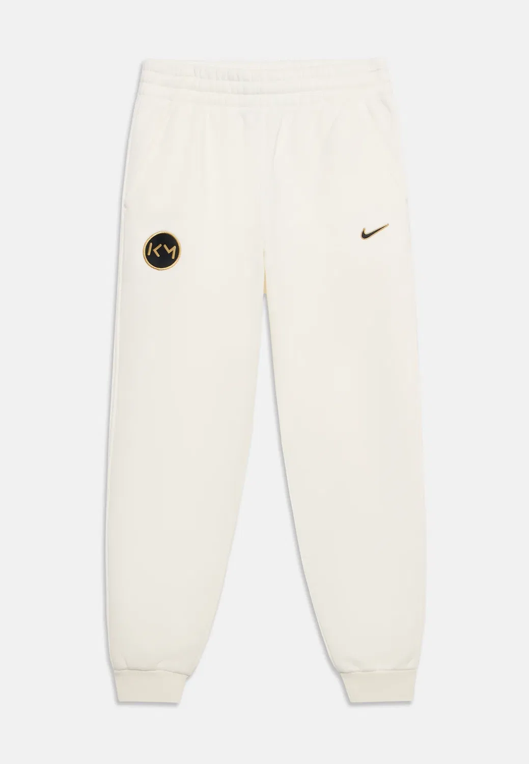Спортивные штаны унисекс Kylian Mbappe club Nike Performance, Sail/Gold-Coloured