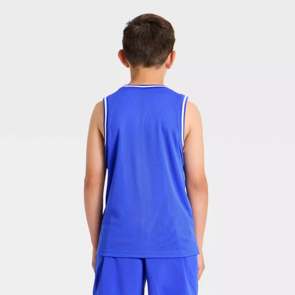 Детский топ-майка без рукавов All In Motion KIDS PERFORMANCE, Royal Blue — фото 2
