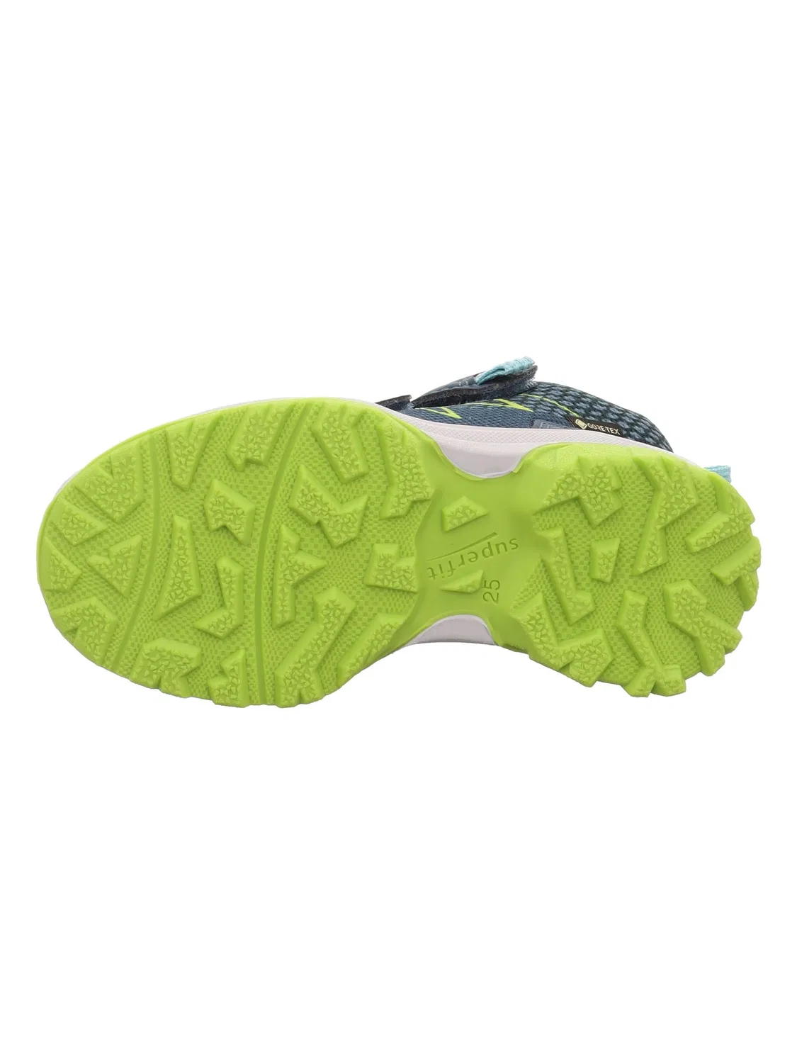 Детские кроссовки для мальчиков с мембраной Jupiter Leicht Gefütterte Gore-tex Superfit, Blue Light Green 8010 — фото 4