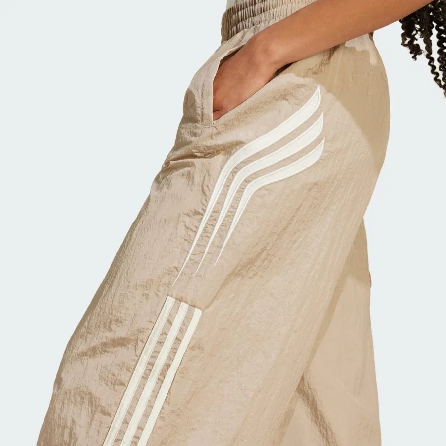 Спортивные штаны с принтом Atlanta Cut Line adidas, Бежевый — фото 4