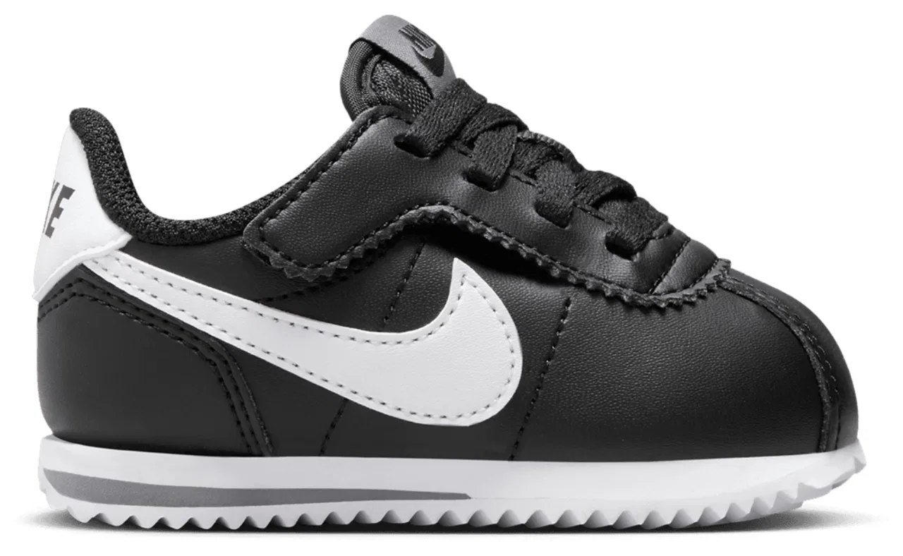 Кроссовки для мальчиков Cortez EasyOn Nike, черный/белый