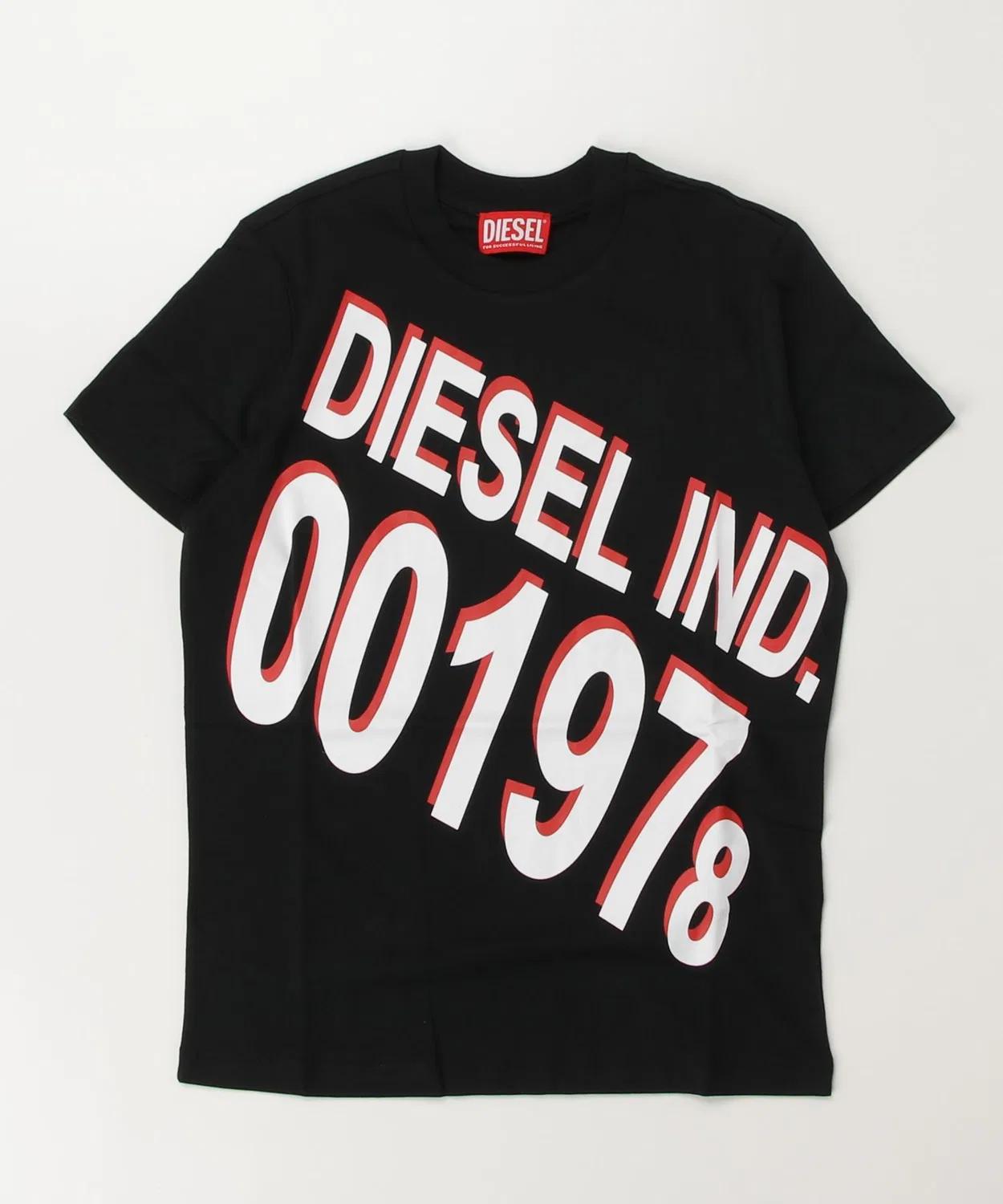 Детская футболка с коротким рукавом DIESEL KIDS Black