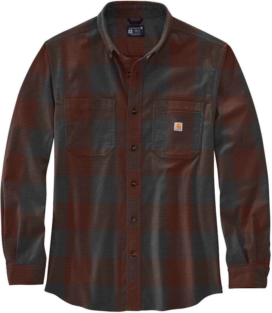 

Рубашка Carhartt Midweight Flannel Plaid, красный