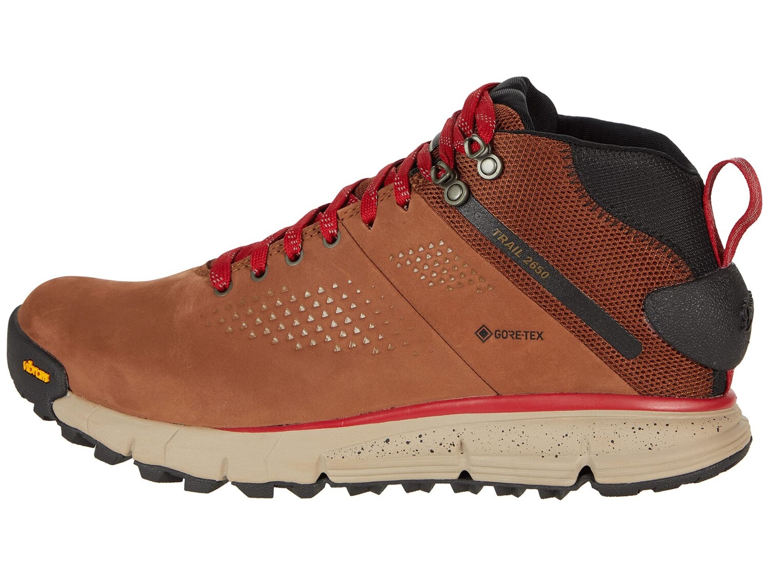 

Треккинговые ботинки Danner 4" Trail 2650 Mid GTX, коричневый/красный