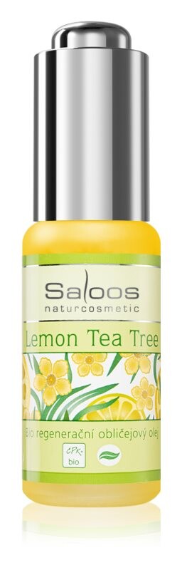 

Регенерирующее масло для жирной и проблемной кожи Saloos Bio Skin Oils Lemon Tea Tree