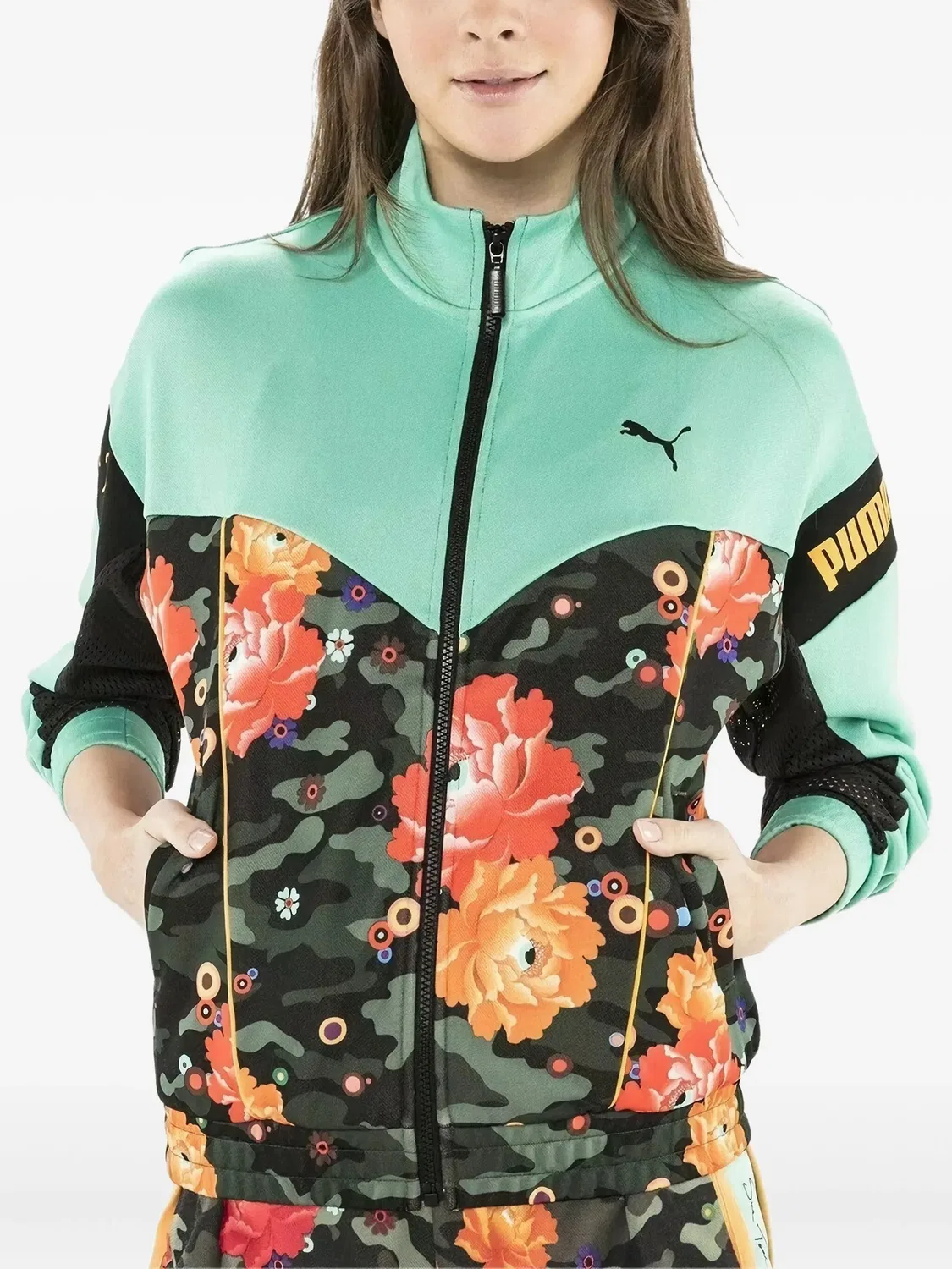 Спортивная куртка XTG из коллаборации с Sue Tsai Adidas, зеленый — фото 2