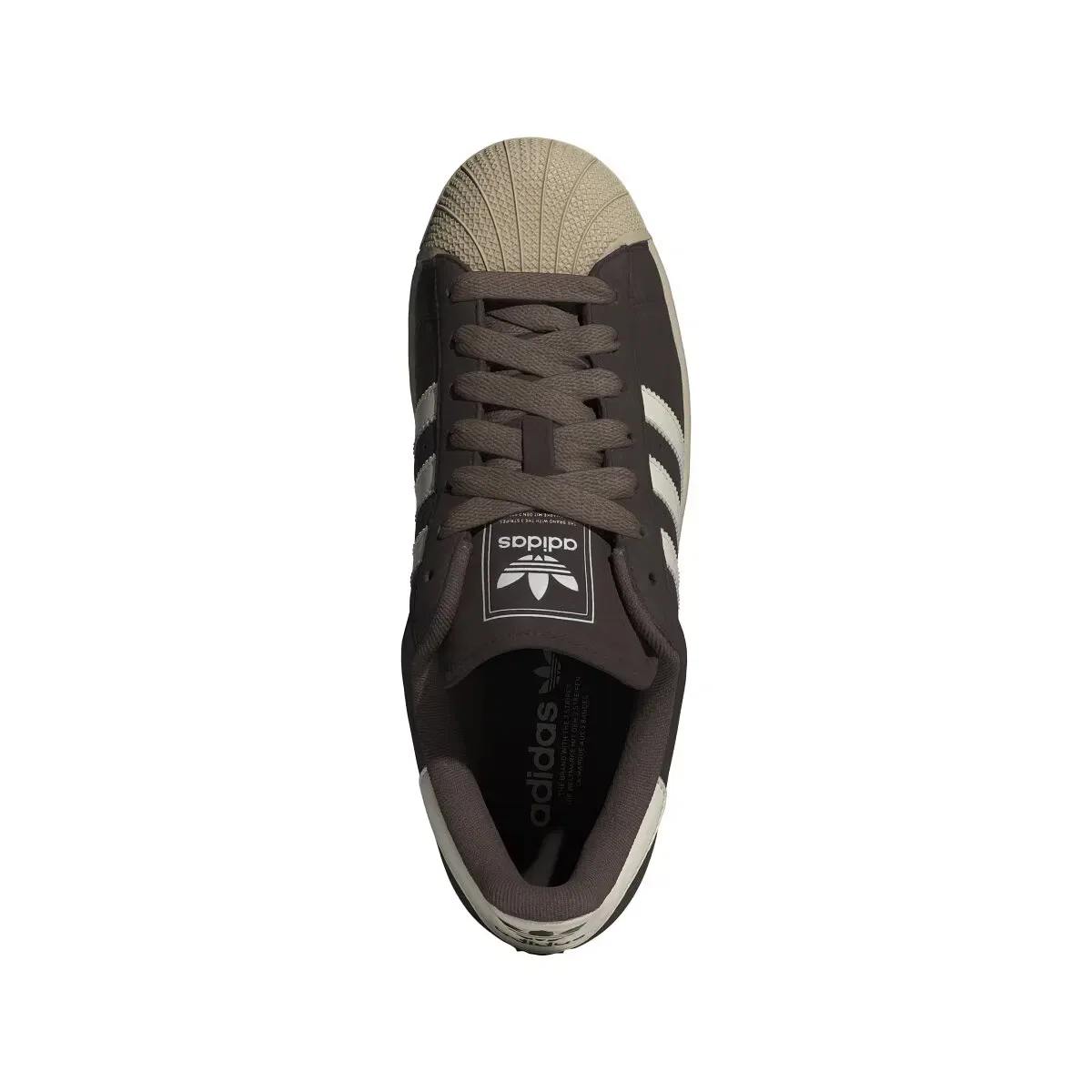 Детские кроссовки с кожаным верхом Adidas Originals, Marrón — фото 3