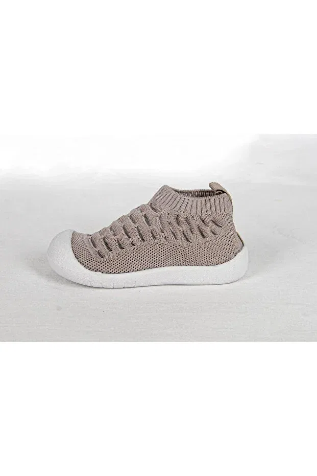 Детские туфли для девочек ортопедические Inci bebe kids&baby non-slip orthopedic sole first step shoes Byş Moda, Gray — фото 2