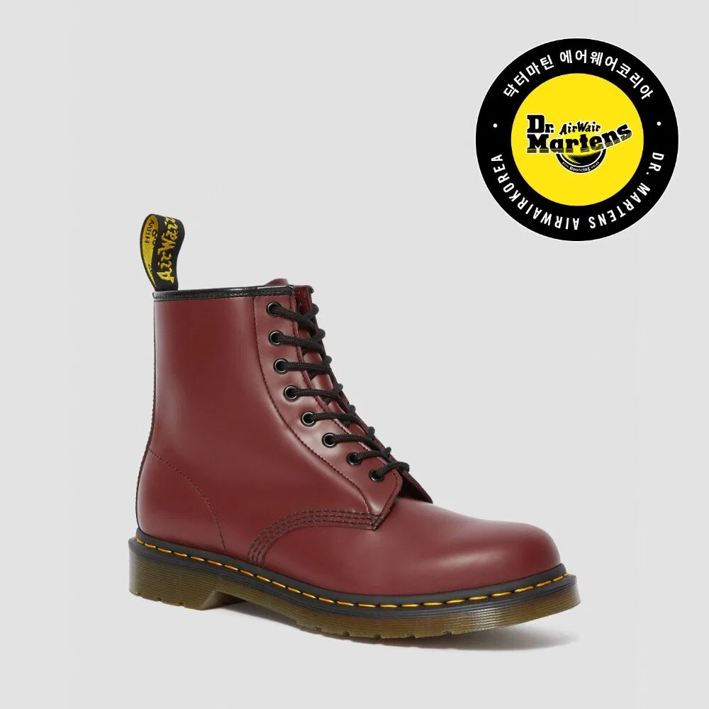 Мужские красные ботинки 1460 Cherry Red от Dr. Martens