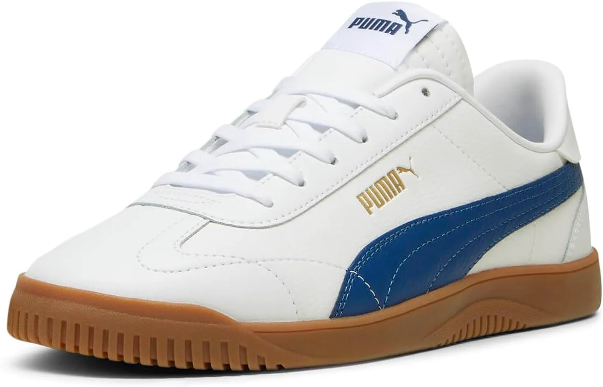 Кроссовки Puma Mens Club 5v5, белый/золотой