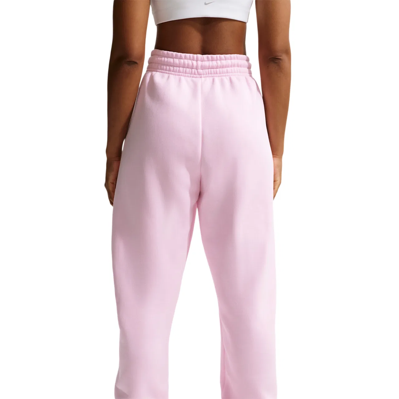 Женские брюки Phoenix HR OS Nike, цвет Sail/Pink Foam — фото 4