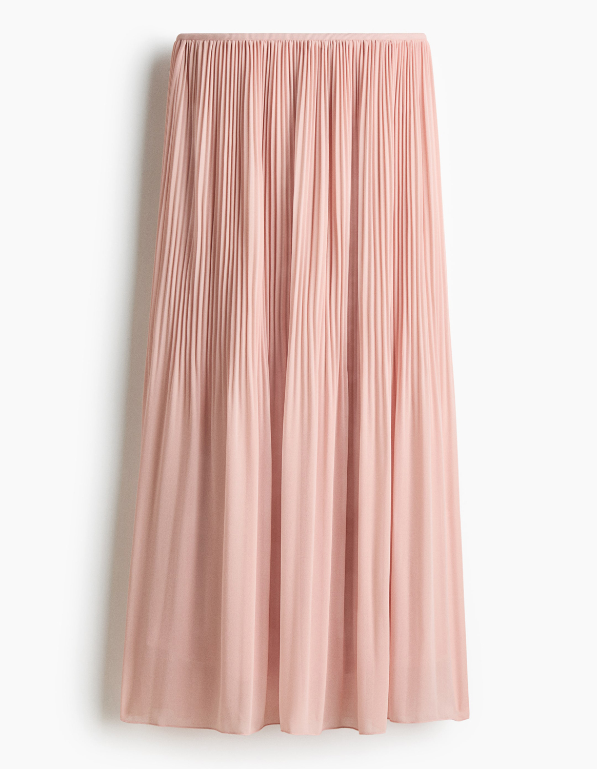 

Юбка H&M Pleated Chiffon, пыльно-персиково-розовый