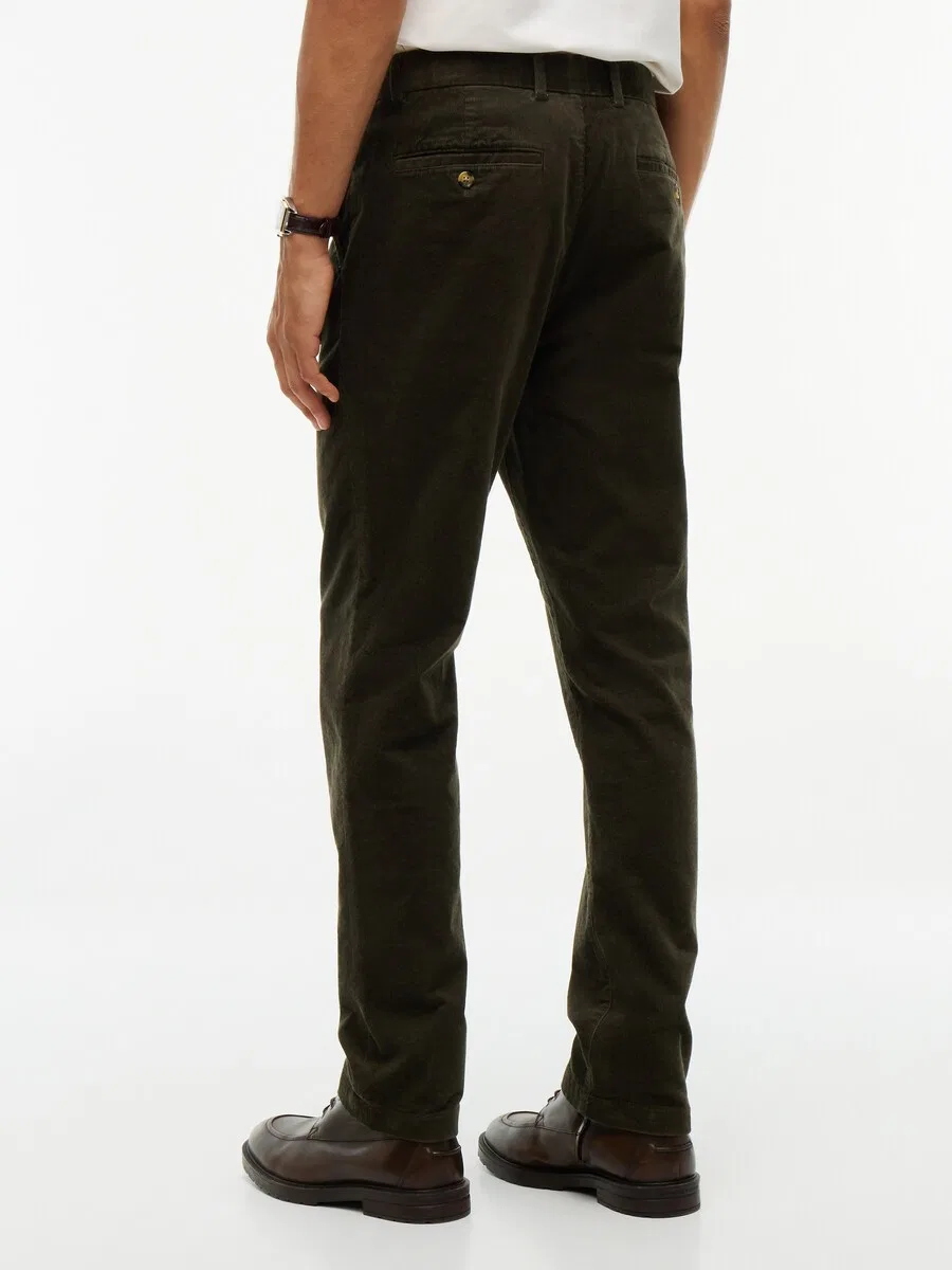 Брюки-чиносы TOMMY HILFIGER Slim fit 'Denton' цвета ели — фото 4