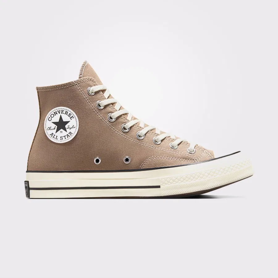 Кеды высокие с принтом Chuck 70 Converse, Бежевый