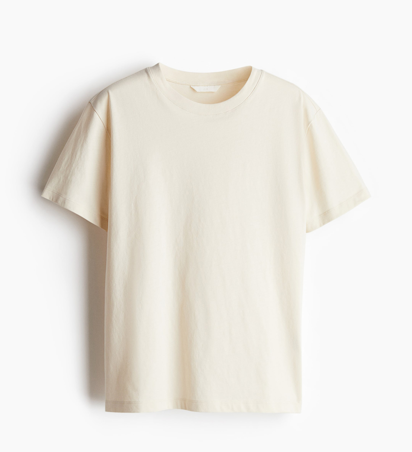 

Футболка H&M Cotton, светло-бежевый