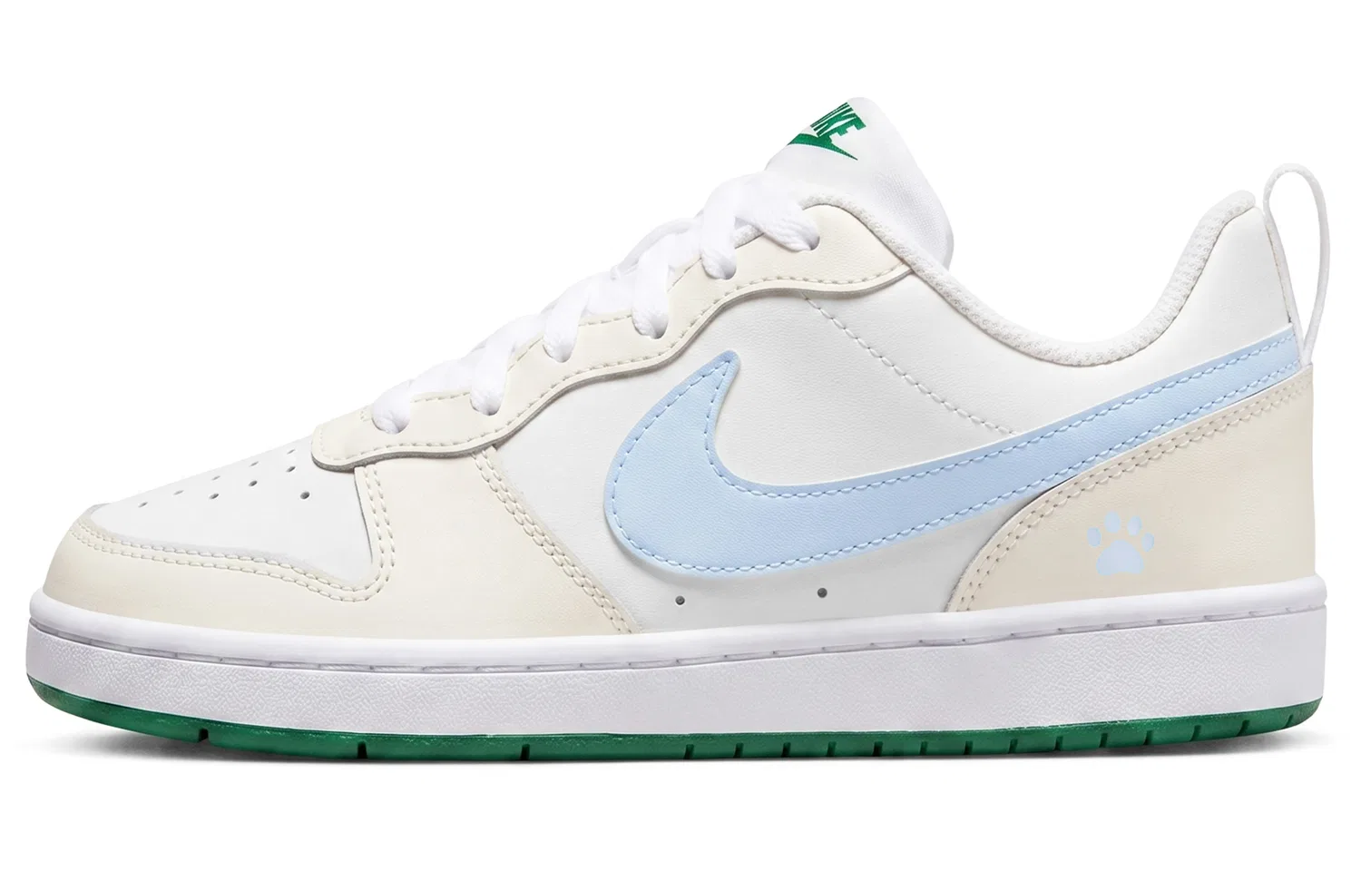 Кроссовки для скейтбординга Court Borough, Nike, Light Yellow — фото 3