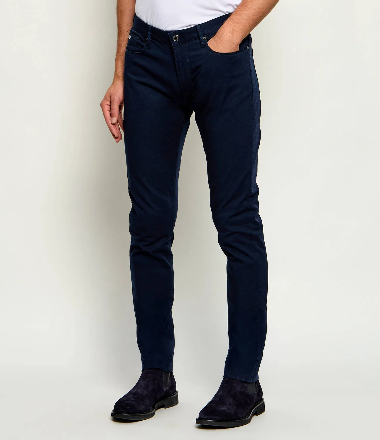 Джинсы slim fit J06 Emporio Armani, темно-синий — фото 3