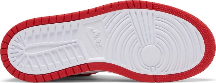 Кроссовки Wmns Air Jordan 1 Zoom Air Comfort Fire Red Hot Curry, красный — фото 4