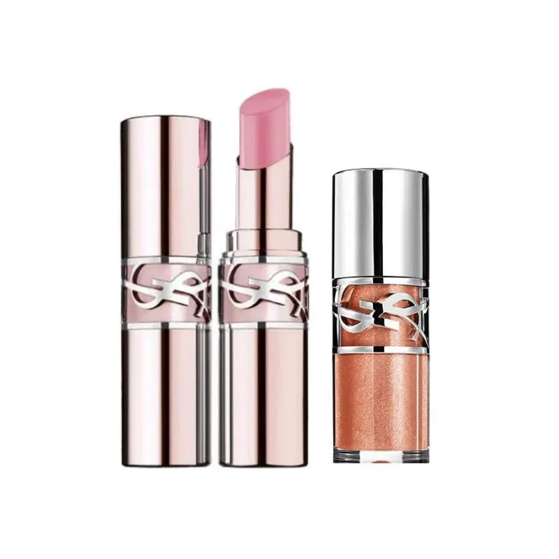 Набор для макияжа губ Boba Lip Frost, SAINT LAURENT, Daring Love — фото 2