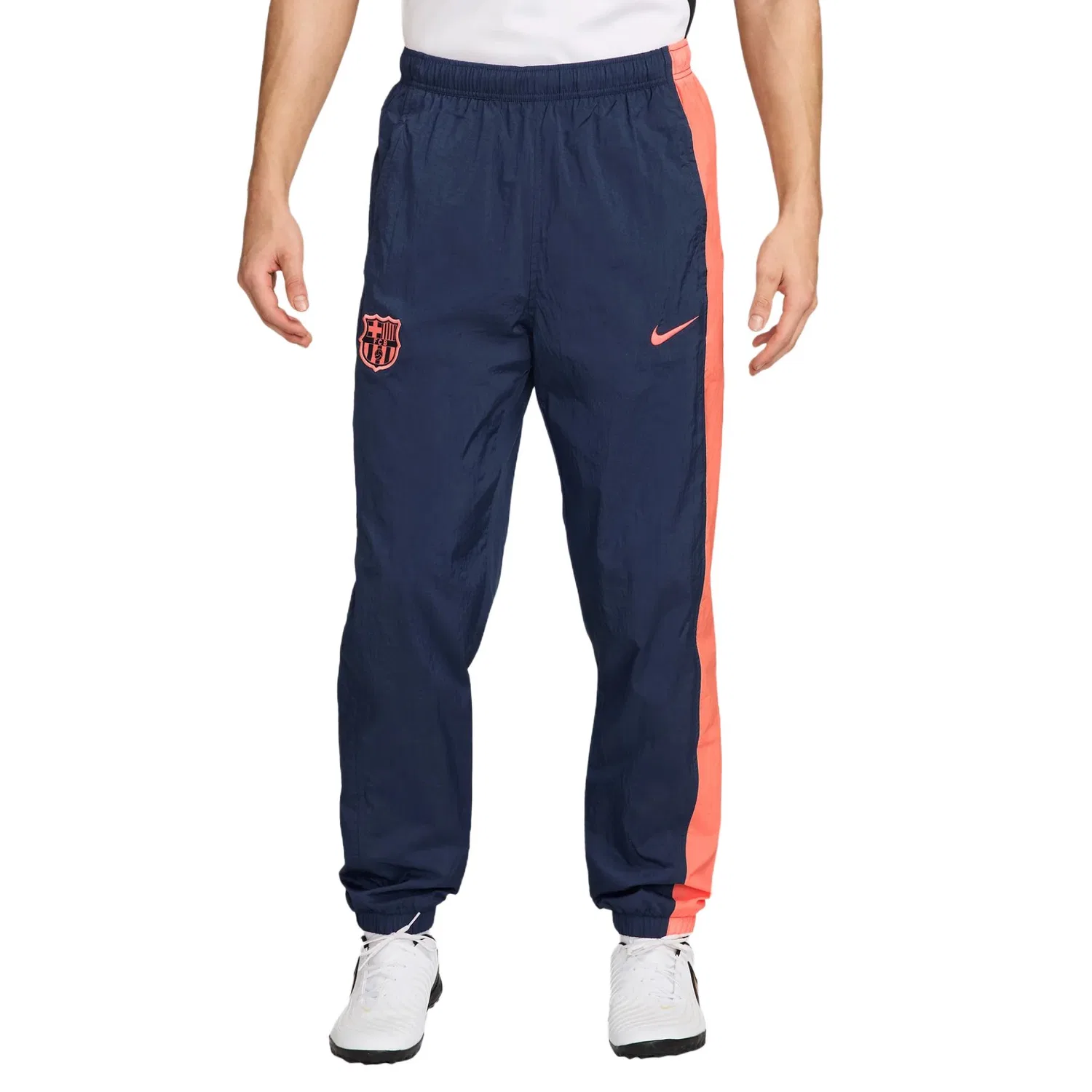 Спортивные штаны Nike Total 90 для Барселоны, синие — фото 4