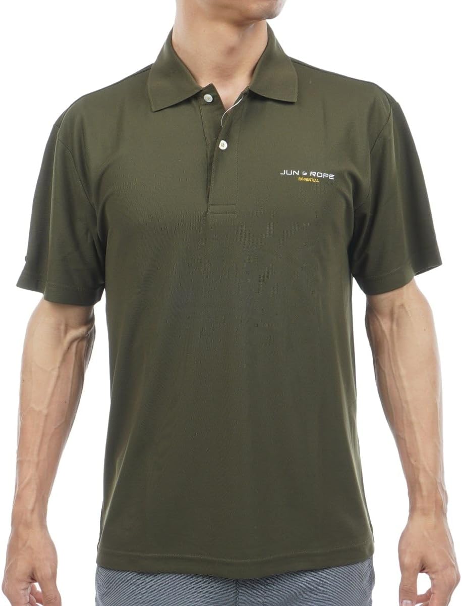 

Рубашка-поло с коротким рукавом Jun & Lopee ESSENTIAL Jun & Rope, хаки