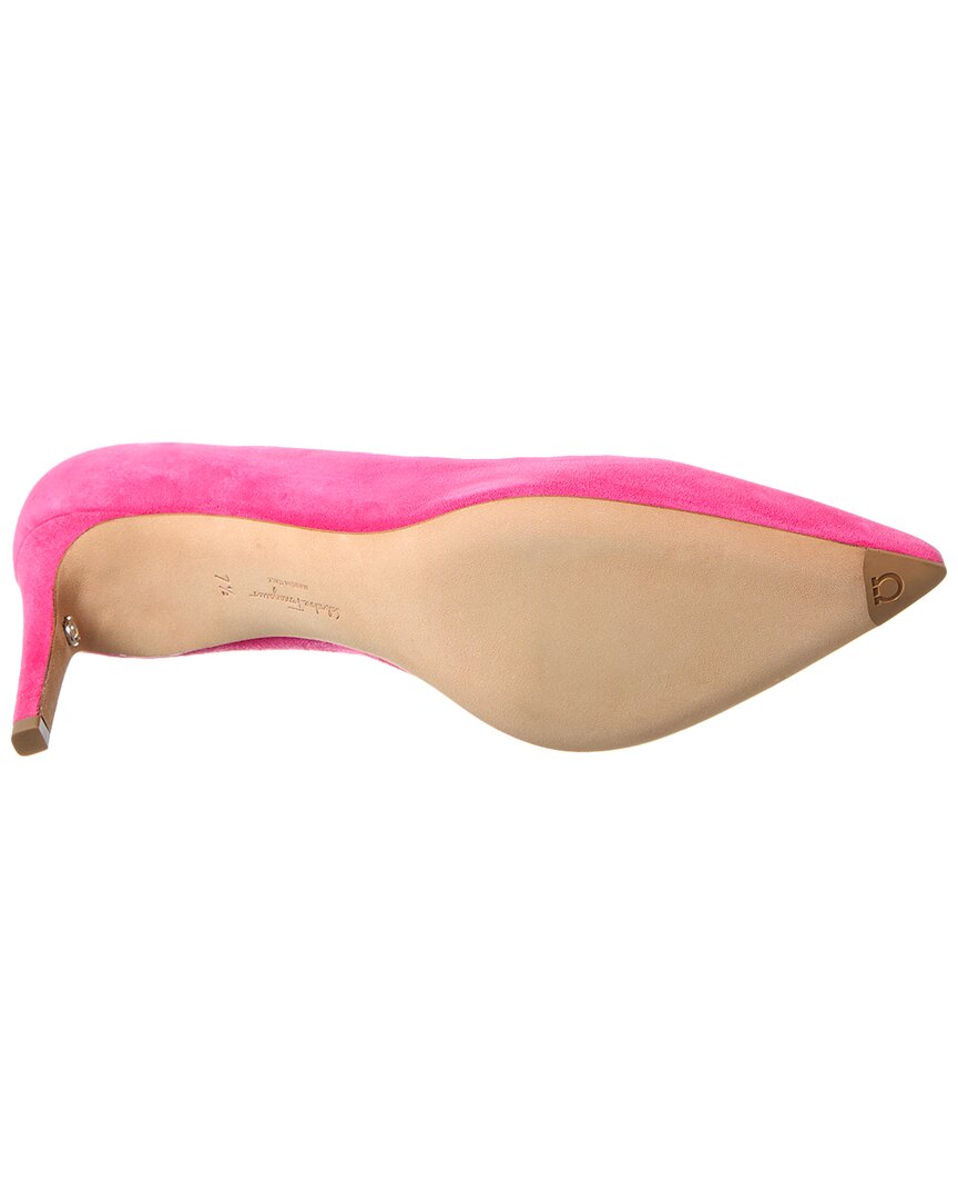 Туфли-лодочки Ferragamo Ilary Suede Salvatore Ferragamo, фиолетовый — фото 4
