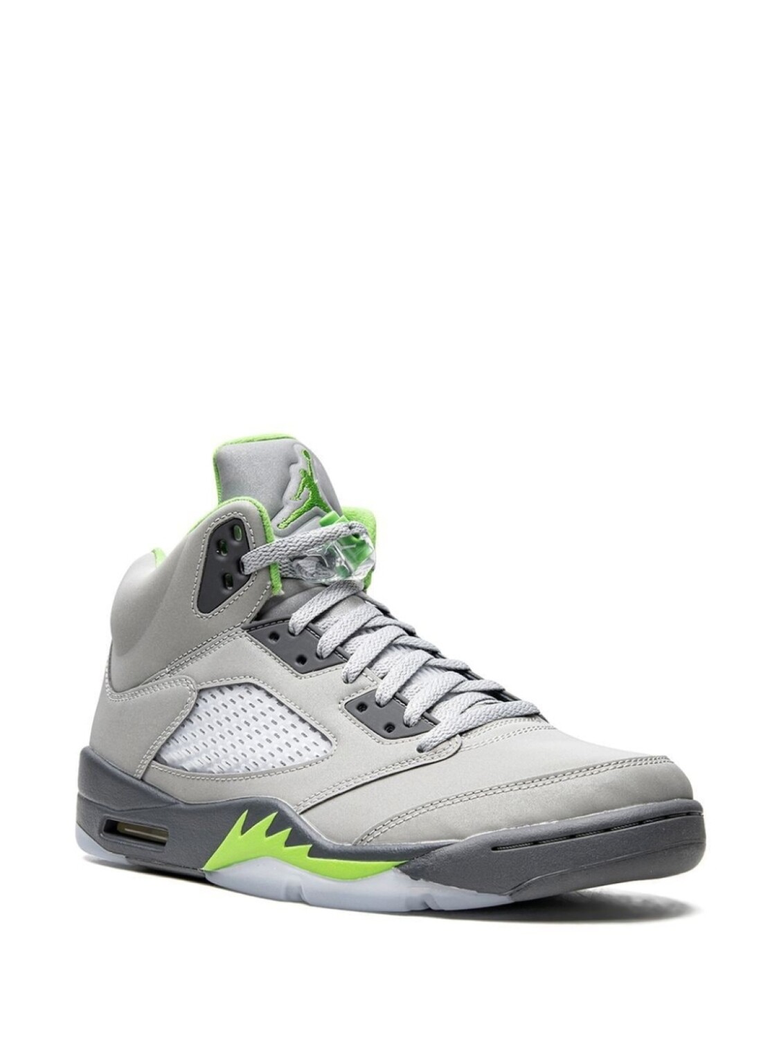 Jordan кроссовки Air Jordan 5 Retro Green Bean 2022, серый — фото 2