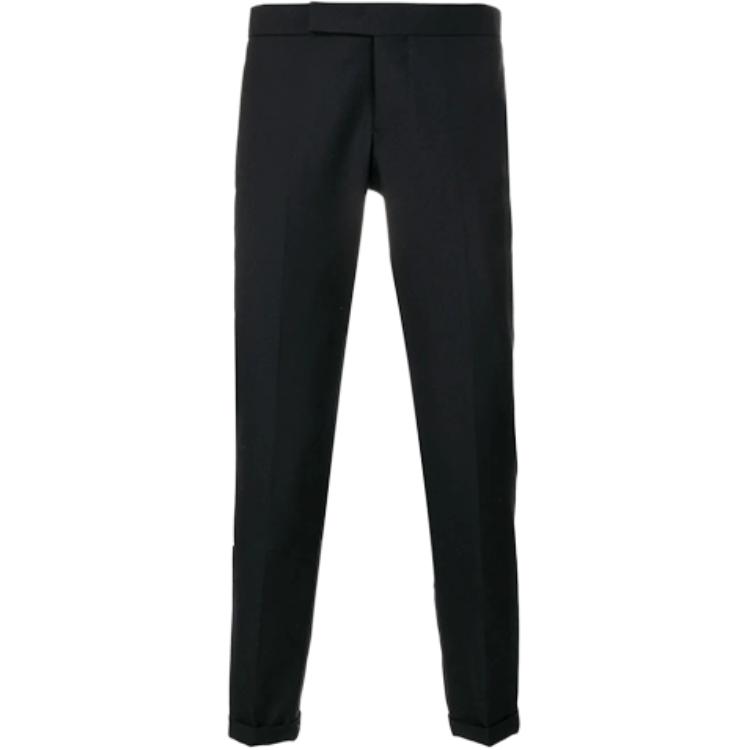 

Повседневные брюки мужские темно-синие THOM BROWNE