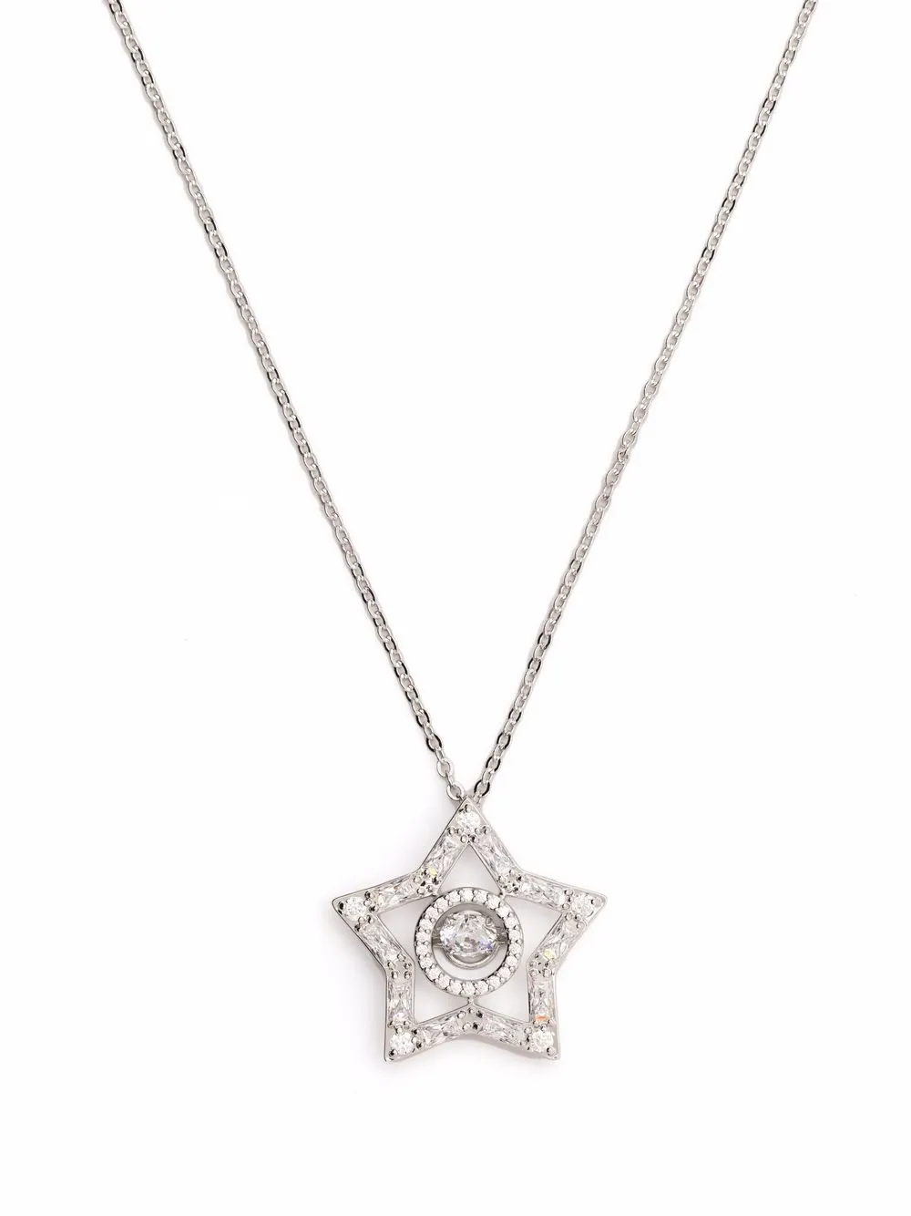 

Колье Stella с подвеской Swarovski, серебяный