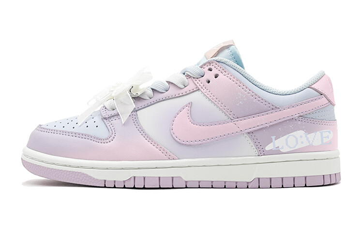 

Кроссовки для скейтбординга Dunk женские, низкие, розовый Nike, светло-фиолетовый