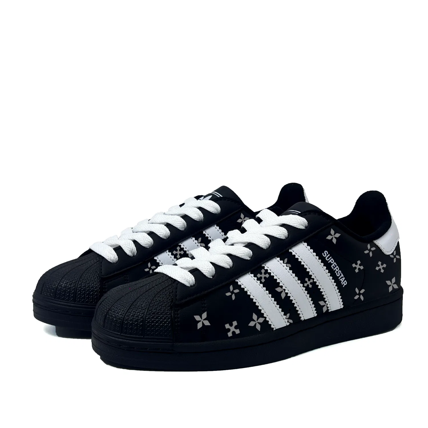 Кроссовки детские Adidas Originals Superstar 2 Black Gray — фото 4