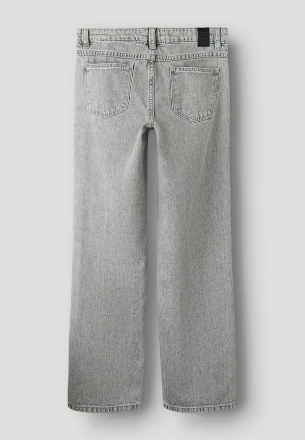 Nkfrose st rhine noos прямые джинсы Name It, Light Grey Denim — фото 4