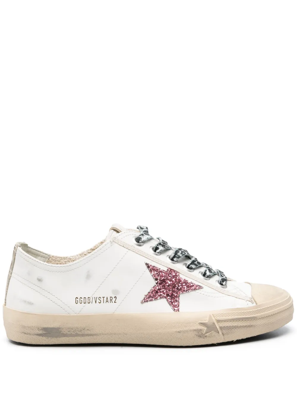 Кеды V-Star с эффектом потертости GOLDEN GOOSE, белый
