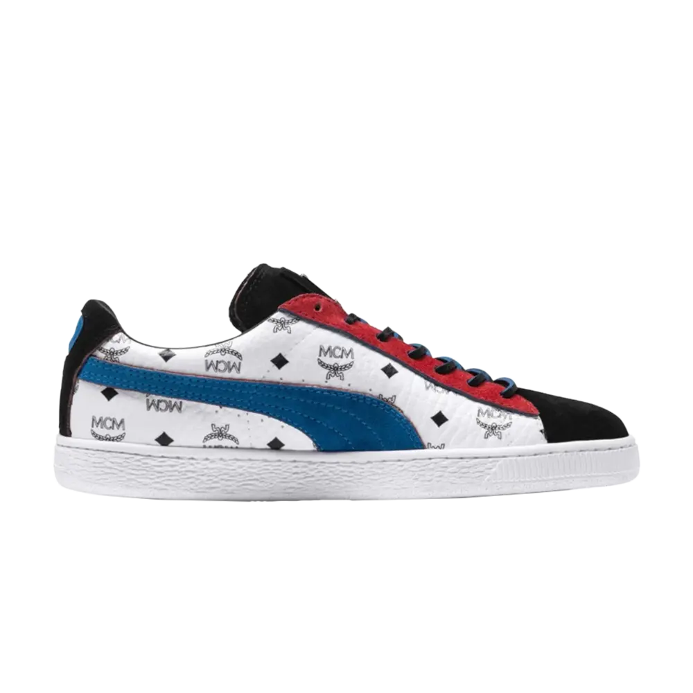 Кроссовки MCM x Suede Classic Puma, белый