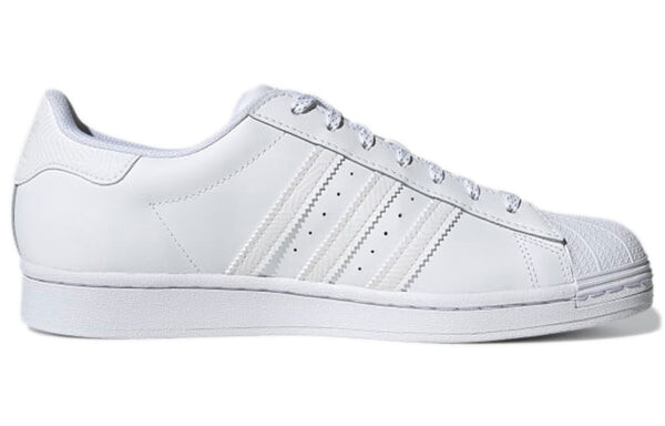 Кроссовки оригинальные суперзвезды обувь Adidas, белый — фото 2