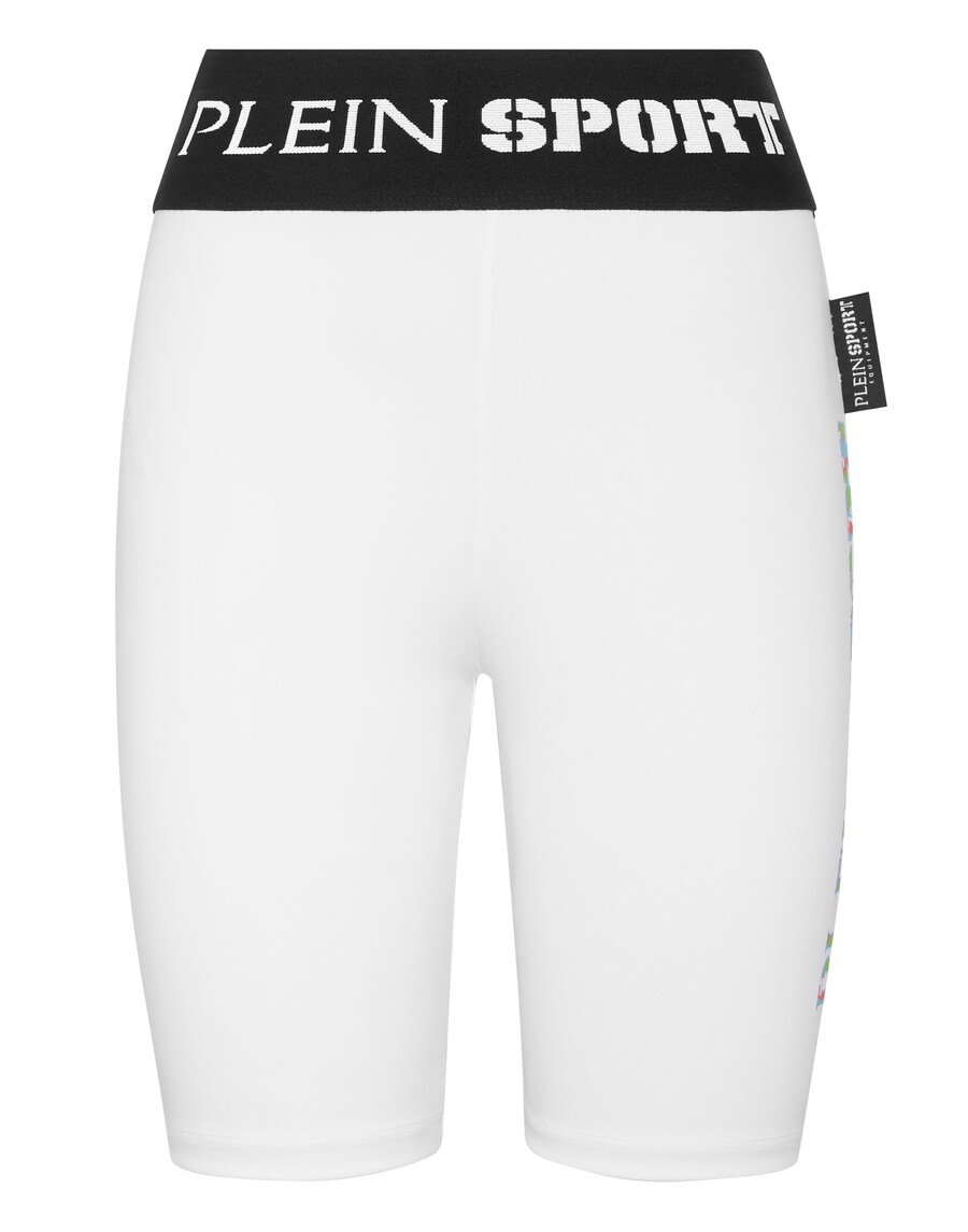 

Леггинсы Plein Sport Skinny Leggings, белый
