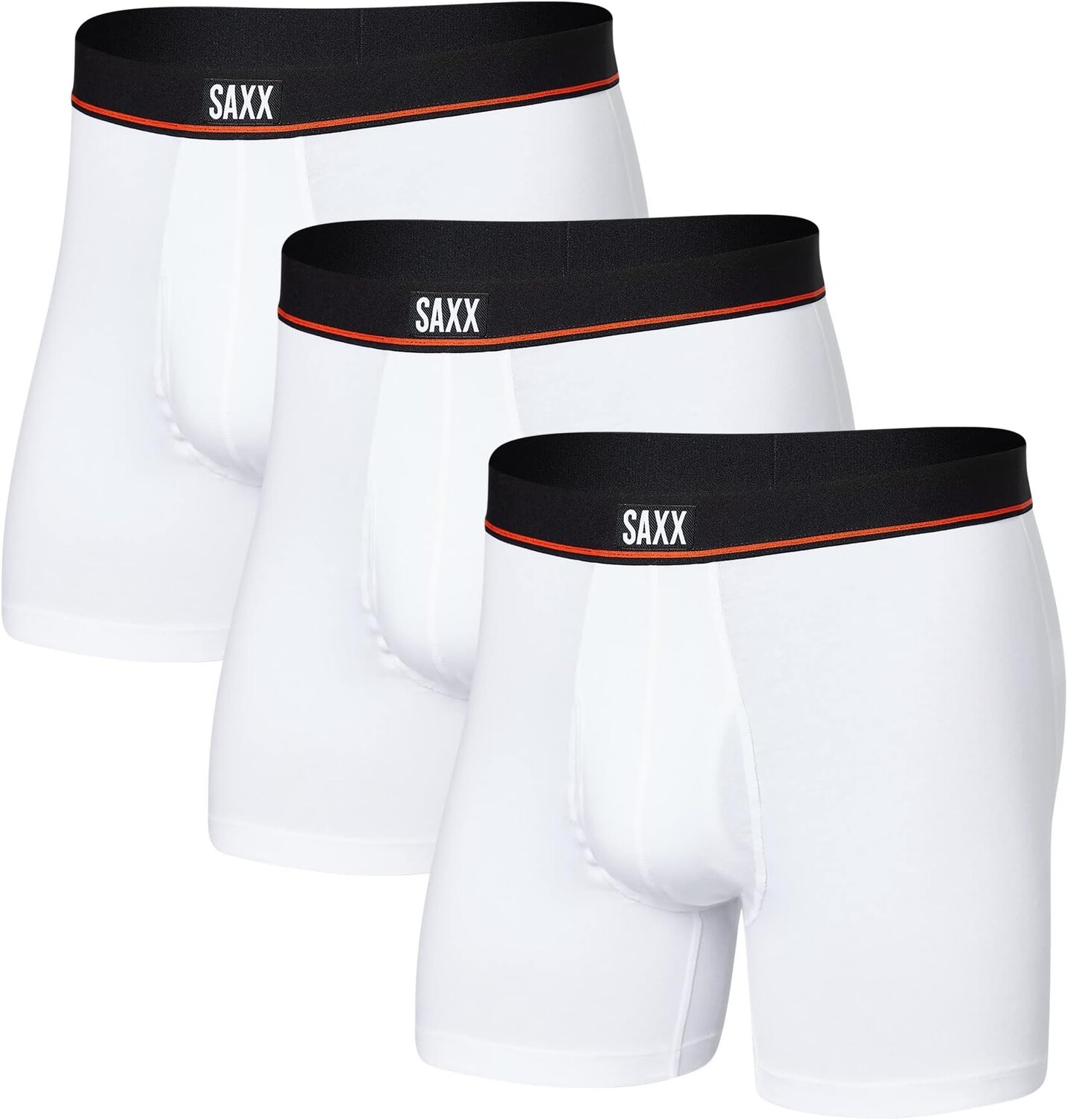 

Трусы-боксеры из эластичного хлопка Non-Stop, 3 шт. SAXX UNDERWEAR, белый