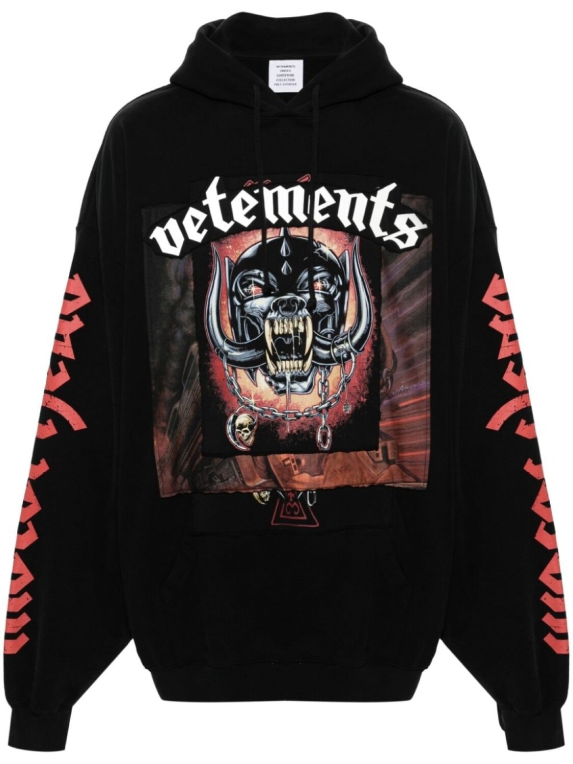 

VETEMENTS худи с логотипом, черный
