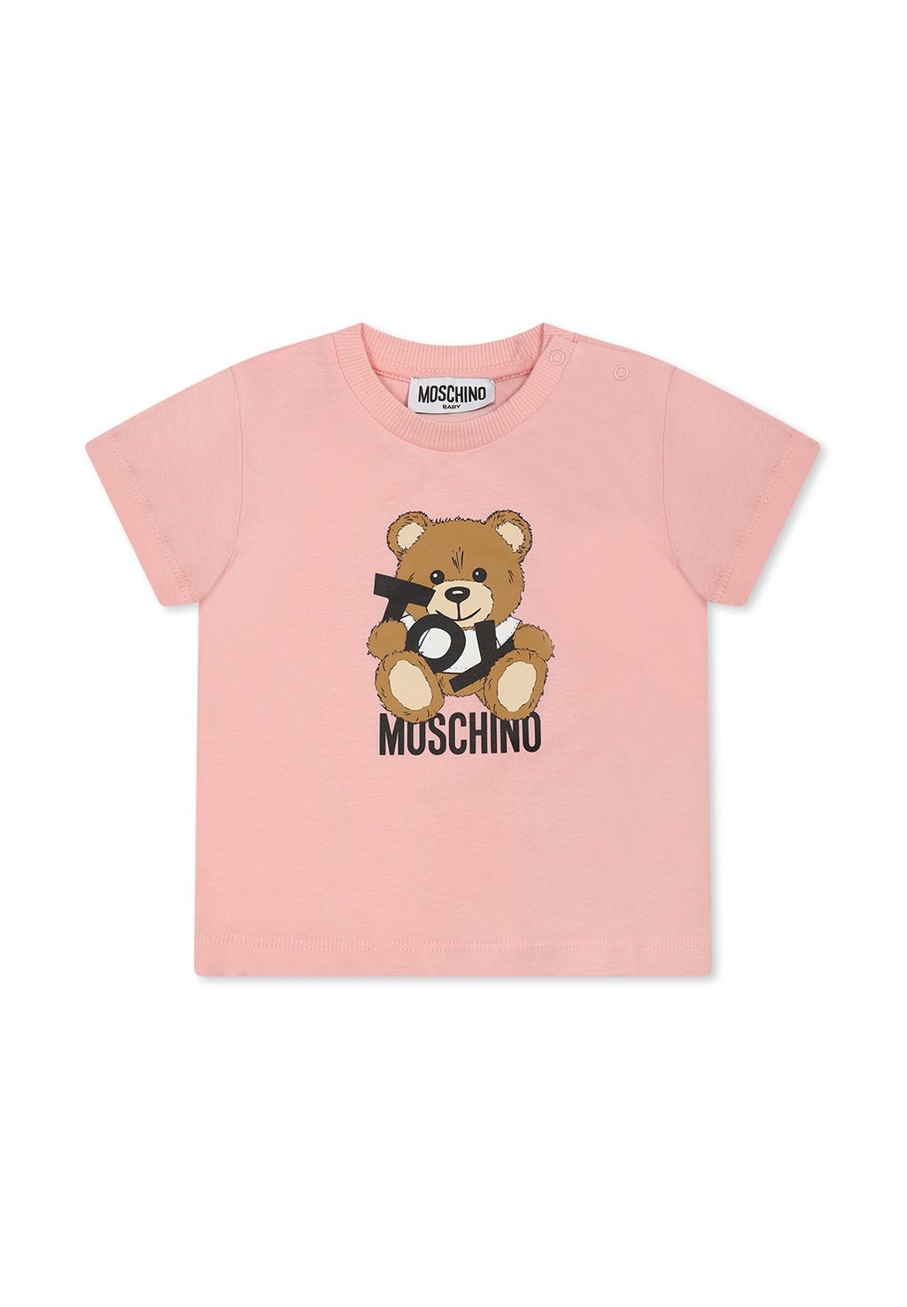 

Футболка с принтом A MANICA CORTA MOSCHINO, фуксия