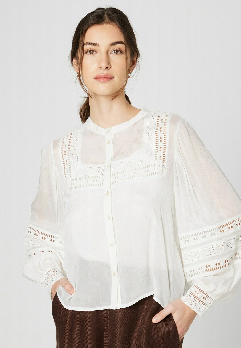 

Блузка на пуговицах LILITH Guido Maria Kretschmer Collection, белый