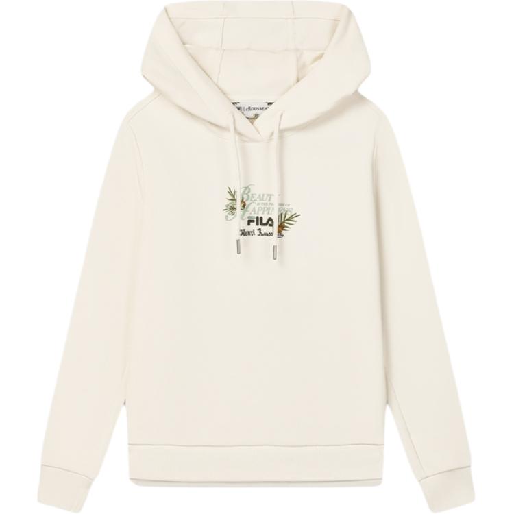 

X LUSUO Толстовка женская Oatmeal Beige FILA, Oat Beige