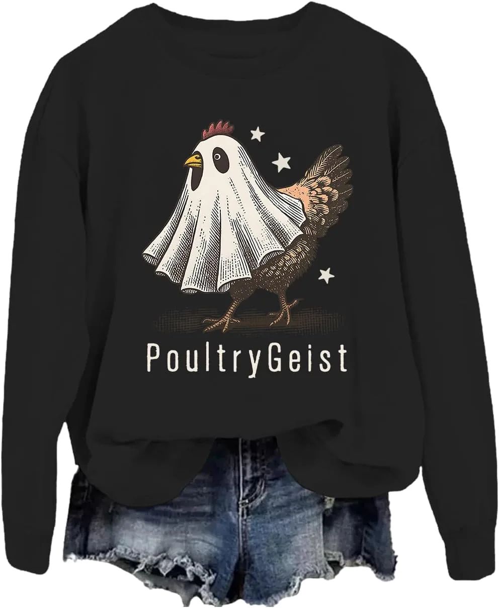 

Толстовка Poultrygeist с принтом в виде курицы-призрака BTGRL