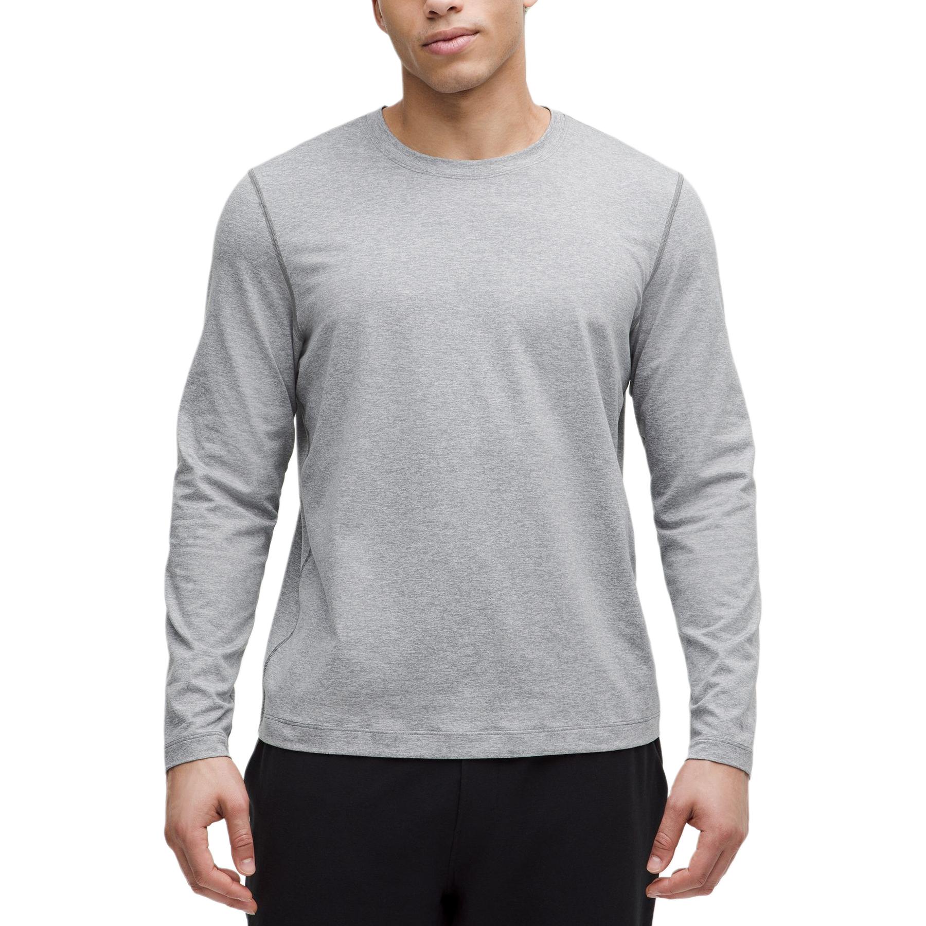 

Мягкий трикотажный джемпер для мужчин Lululemon, серый/белый