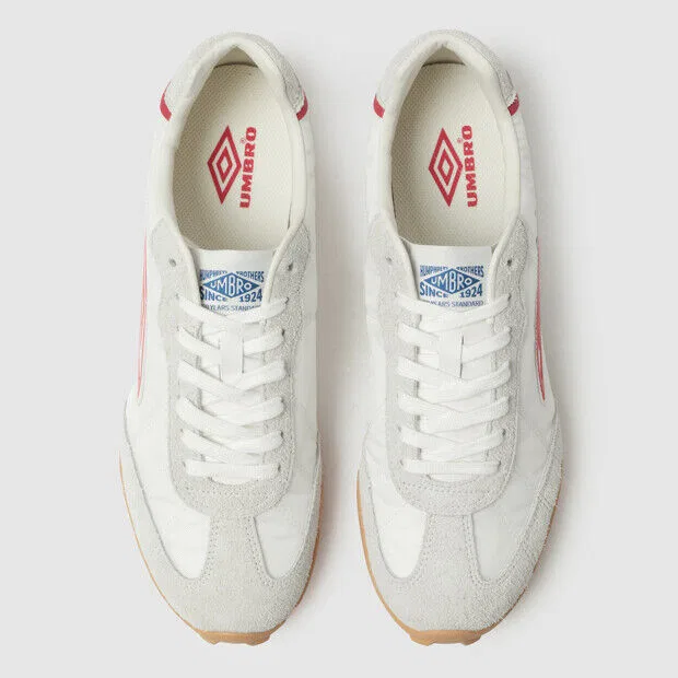 Мужские низкие кроссовки Umbro First Jogger V2 белые — фото 3