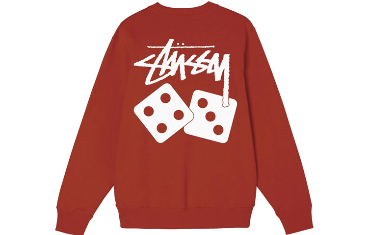 Толстовка Dice Series унисекс Stussy, серый — фото 3
